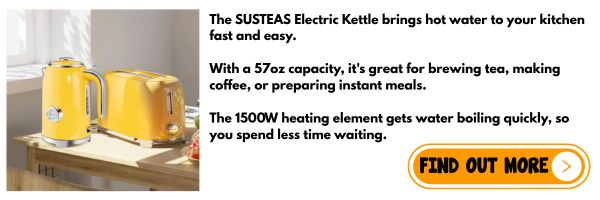 SUSTEAS Electric Kettle Review