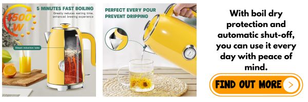 SUSTEAS Electric Kettle Review